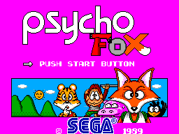 Psycho Fox screenshot 3 for Sega Master System